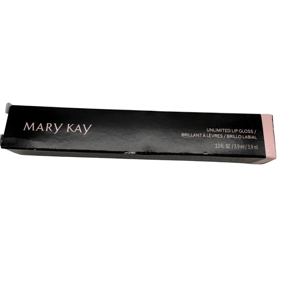 Mary Kay Unlimited Lip Gloss Fancy Nancy Shimmer Pink 0.13oz New in Box